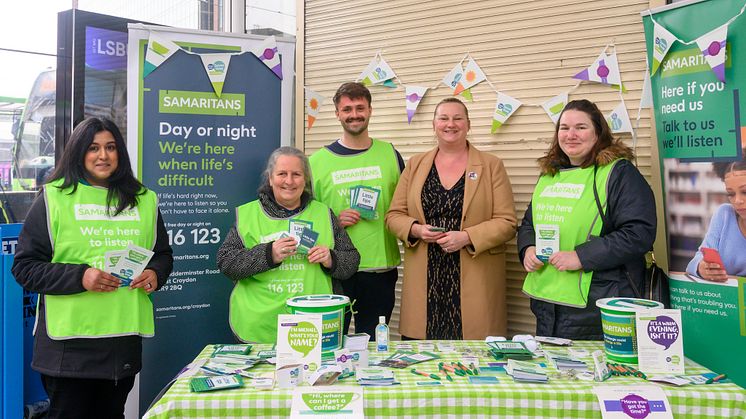 GTR is backing a nationwide campaign from Samaritans by hosting outreach days at its train stations. More images below.