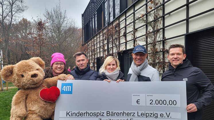 4Motions verzichtet auf Weihnachtsgeschenke an Partner, um für Bärenherz zu spenden