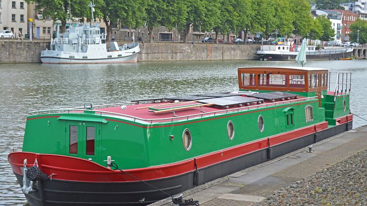 Hi-res image - Fischer Panda UK - Fischer Panda UK previously supplied an electric drive system for another Elton Moss boat - the eco-friendly boat Tulak