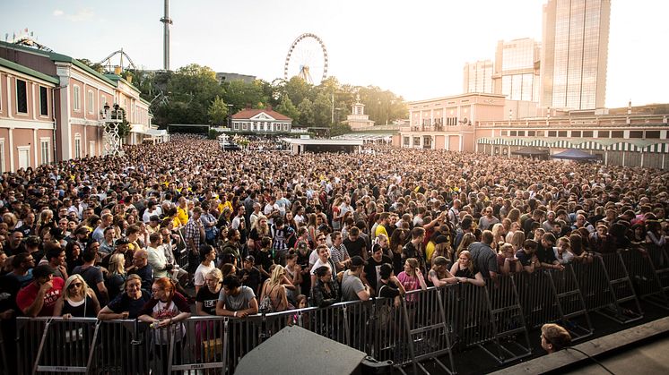 Väskförbud införs vid konserter på Lisebergs stora scen