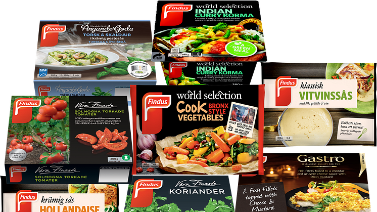 Findus förgyller frysdisken i februari 