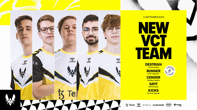 TEAM VITALITY PRESENTS ITS NEW VALORANT ROSTER FOR VCT 2024 SEASON