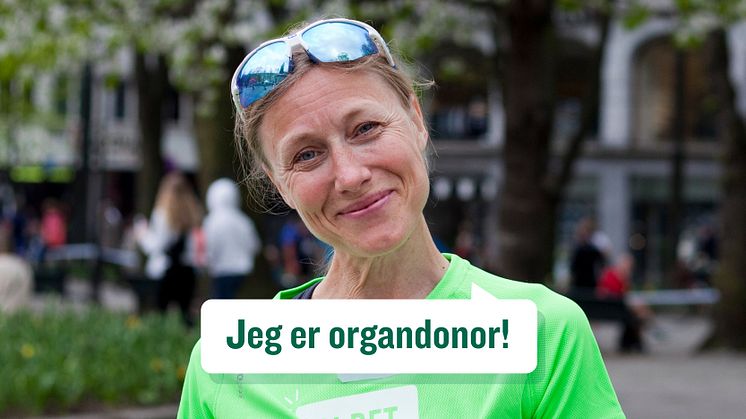 Katrine Rolid (44) har delt med sine nærmeste at hun sier ja til organdonasjon. Foto: Cathrine Kildal /Stiftelsen Organdonasjon