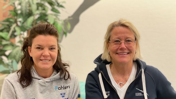 Förbundskapten Martina Aronsson och Sportchef Ulrika Sandmark