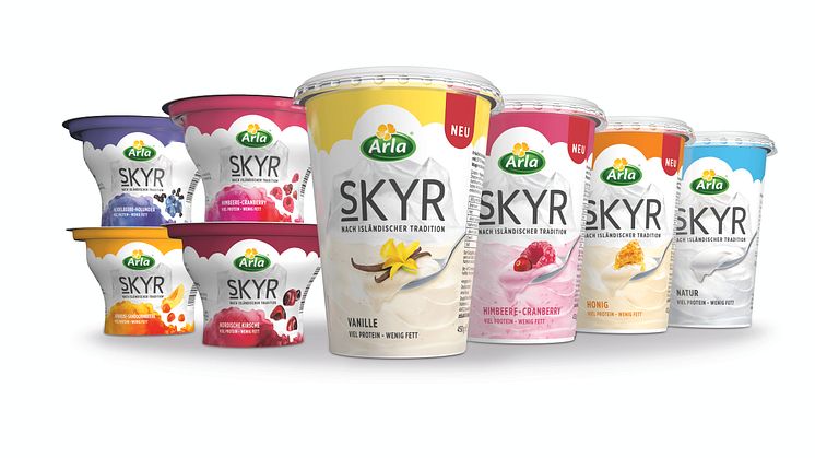 Die Arla® Skyr Range