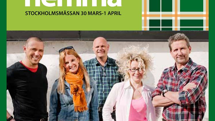 Välkommen till Äntligen hemma-mässans pressfrukost den 30 mars