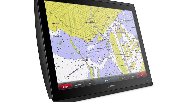 Garmin® presenterar GPSMAP 8400-serien. Nya stora högupplösta multifunktionsdisplayer.