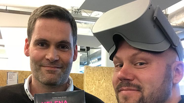 ​Världens första virtual reality-bok – gå in i omslaget
