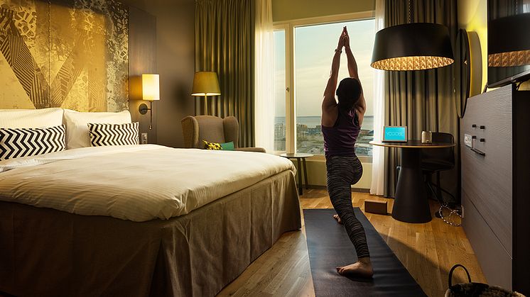 Yogarum nu bokningsbart på nya Radisson Blu Metropol Hotel i Helsingborg