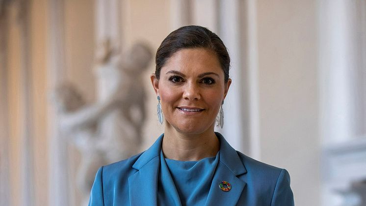 HRH The Crown Princess of Sweden. Copyright Kungl. Hovstaterna, photo by Victor Ericsson.