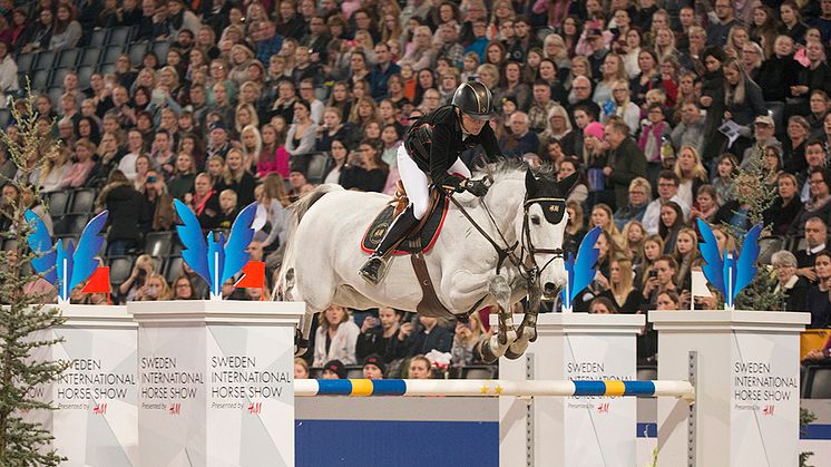 Snart är det dags för Sweden International Horse Show  i Friends Arena. Foto: Roland Thunholm