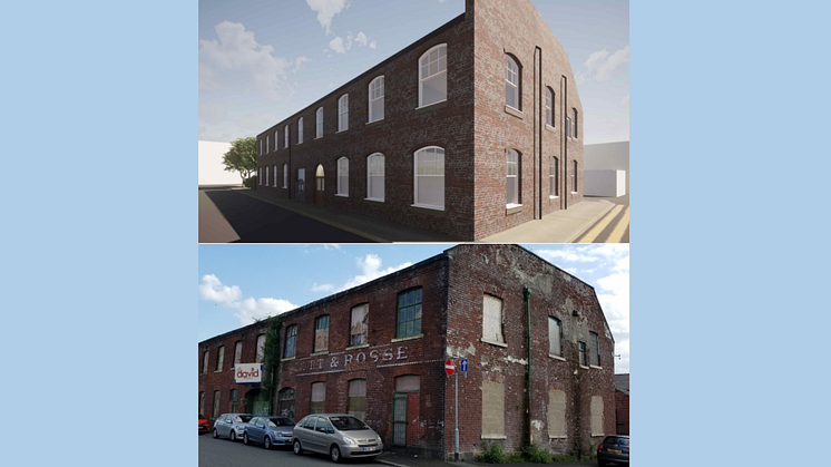 The current building and how it could look