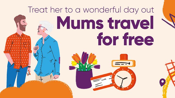 ​Mums travel for free this Mother’s Day 