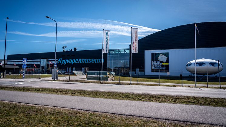 Exteriör Flygvapenmuseum