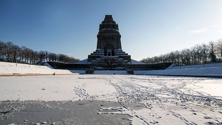 Völkerschlachtdenkmal im Winter - Foto: Elli Flint