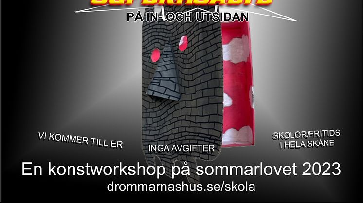 Besök våran sommarworkshop - Superhjälte!