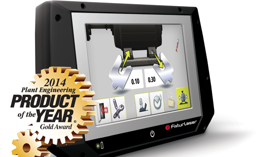 Fixturlaser rewarded with  Gold Product of the Year!