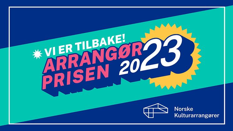 Arrangørprisen er tilbake! 