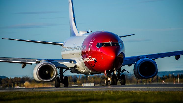 Usædvanlig stærk vækst for Norwegian i april