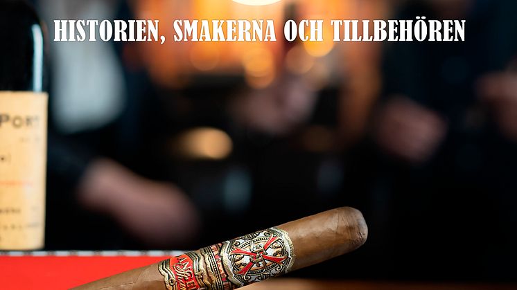 Cigarrbok inför julen ”CIGARR – historien, smakerna och tillbehören” 