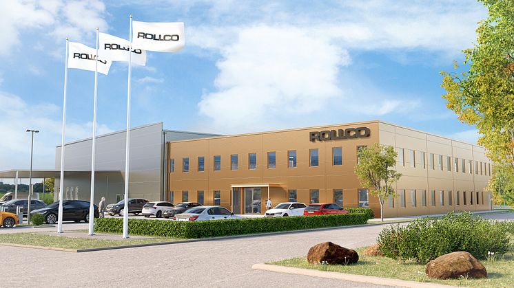 Wihlborgs bygger anläggning åt Rollco i Helsingborg