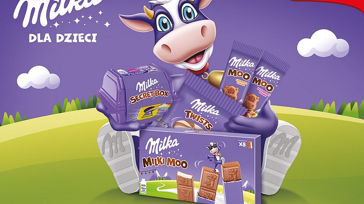 Milka rozszerza portfolio o nowe produkty dedykowane dzieciom