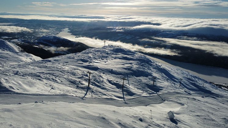 Toppen af Åre 7. november 2023. Foto: Lars "Laffa" Matsson