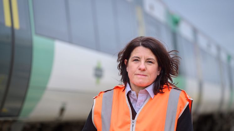 Lisa Gibbs is one of GTR's talented female train drivers