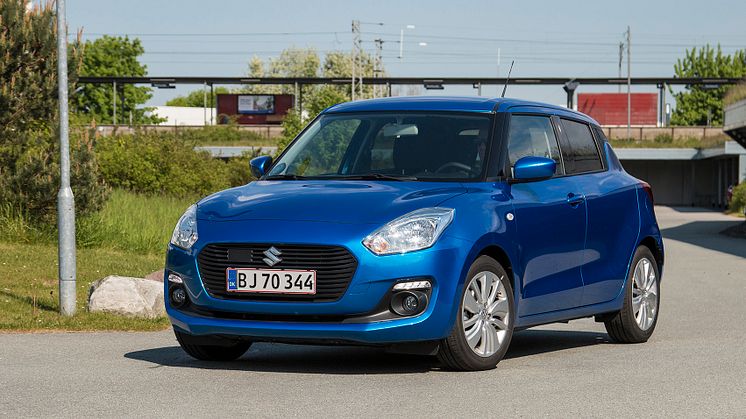 Sæt turbo på køreglæden med Suzuki Swift