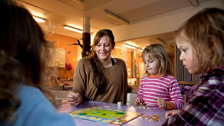 Förskolan viktig för barns tidiga matematiklärande 