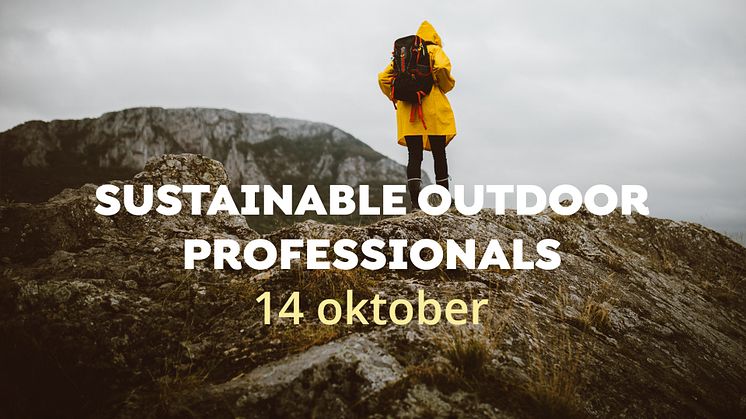 Destination Östersund arrangerar Sustainable Outdoor Professionals, en branschdag med fokus på hållbarhet inom sport- och friluftsbranschen.