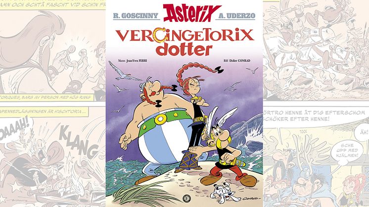 Nu släpps omtalat Asterixalbum i Sverige