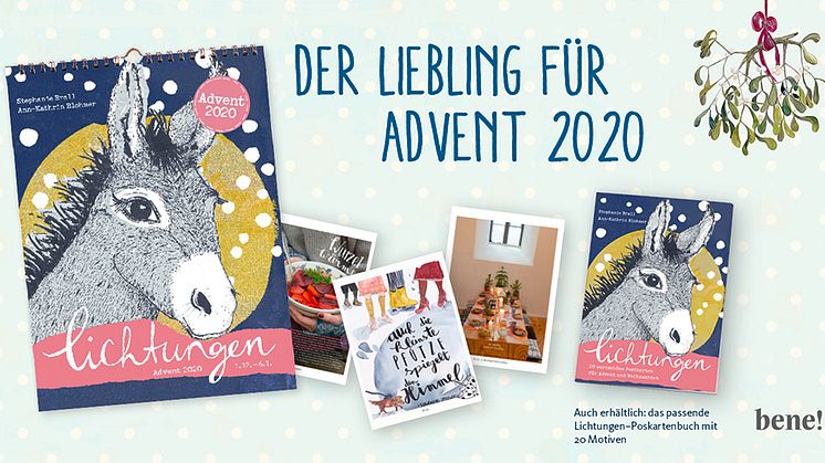 Der Publikumsliebling für den Advent 2020 – beglückende Texte, Nachdenkliches, Handgemachtes, Kreatives, schöne Stoffe, leckere Rezepte und gute Gestaltung