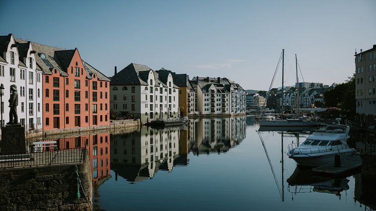 Port city of Alesund