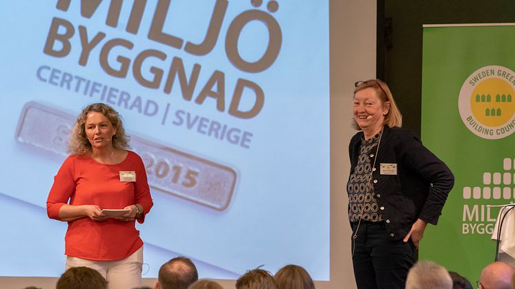 Nu kan du vara med och namnge Sweden Green Building Councils nya certifieringssystem för befintliga byggnader. Åsa Wahlström och Catarina Warfvinge medverkar i utvecklingen av certifieringssystemet.