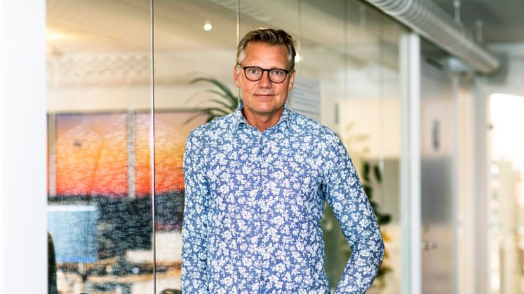 Andreas Lifvendahl, vd Imint mottagare av Uppsala universitets innovations- och entreprenörspris 2023