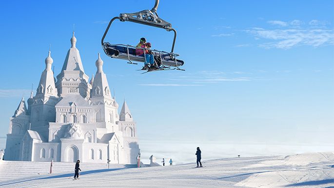 SkiStar bygger världsunik lodge bestående helt av snö: SkiStar Snow Lodge