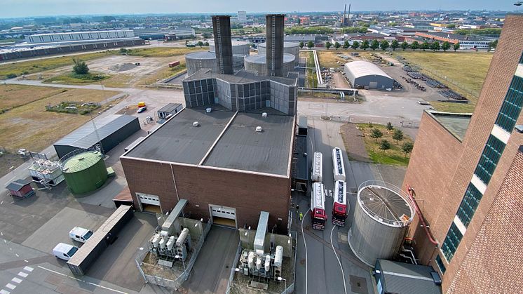 Testkörning med bioolja har genomförts på Unipers gasturbiner i Malmö.