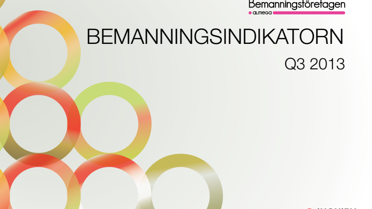 Bemanningsindikatorn Q3 2013