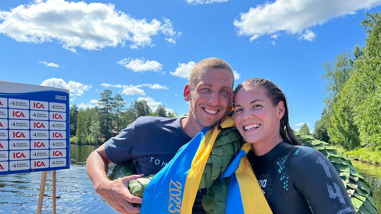 Marcel Schouten från Nederländerna vann Vansbrosimningen och Caroline Jouisse, Frankrike, var överlägset snabbaste dam.