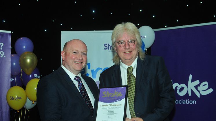 ​Sunderland stroke survivor receives regional recognition
