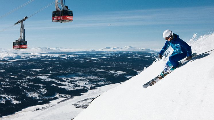 SkiStar Åre: Kabinbanan öppnar