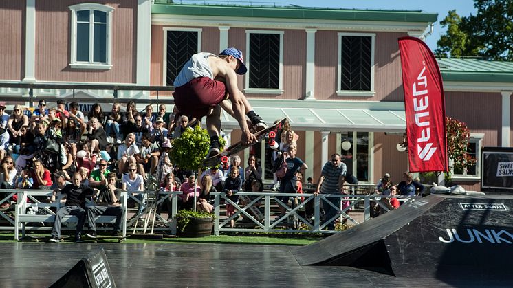 Imorgon börjar Sveriges största skateboard-event