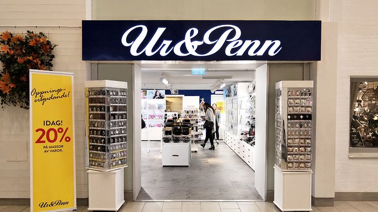 Ur&Penn öppnar butik i Stenungsund