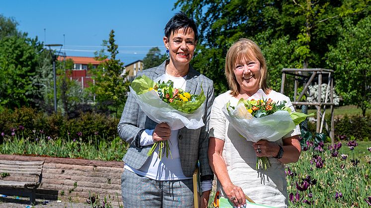 Birgitta Englander och Anni Nilsson