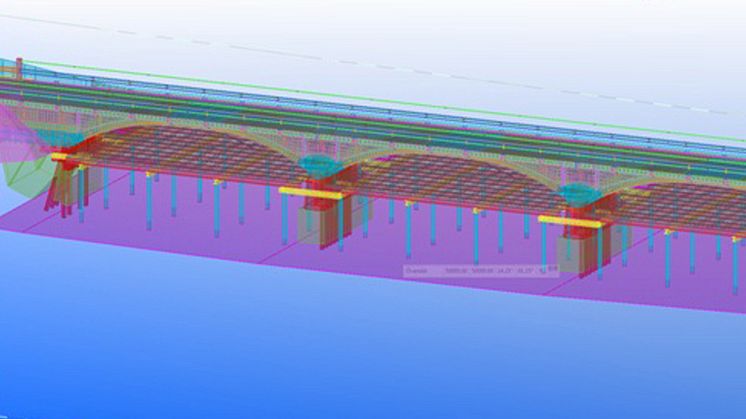 Skanska använder BIM-modell till 100-årig bro
