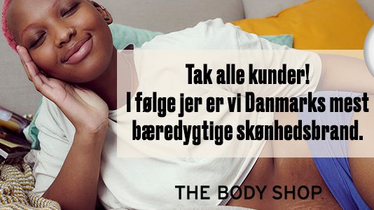 The Body Shop er Danmarks mest bæredygtige skønhedsmærke!