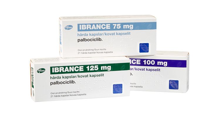 IBRANCE 75 mg, 100 mg och 125 mg