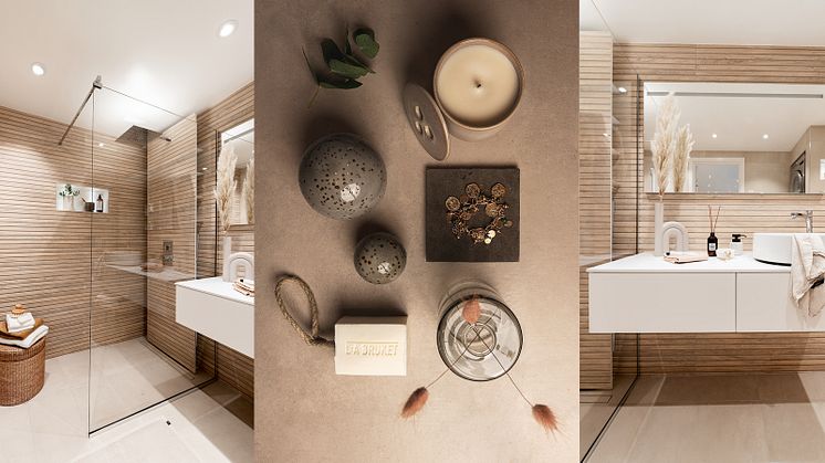 Kylpyhuone, jossa yhdistyy estetiikka ja toimivuus - Iconic by Desirée