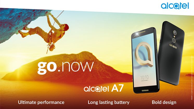 Kraftfulla Alcatel A7 lanseras i Sverige